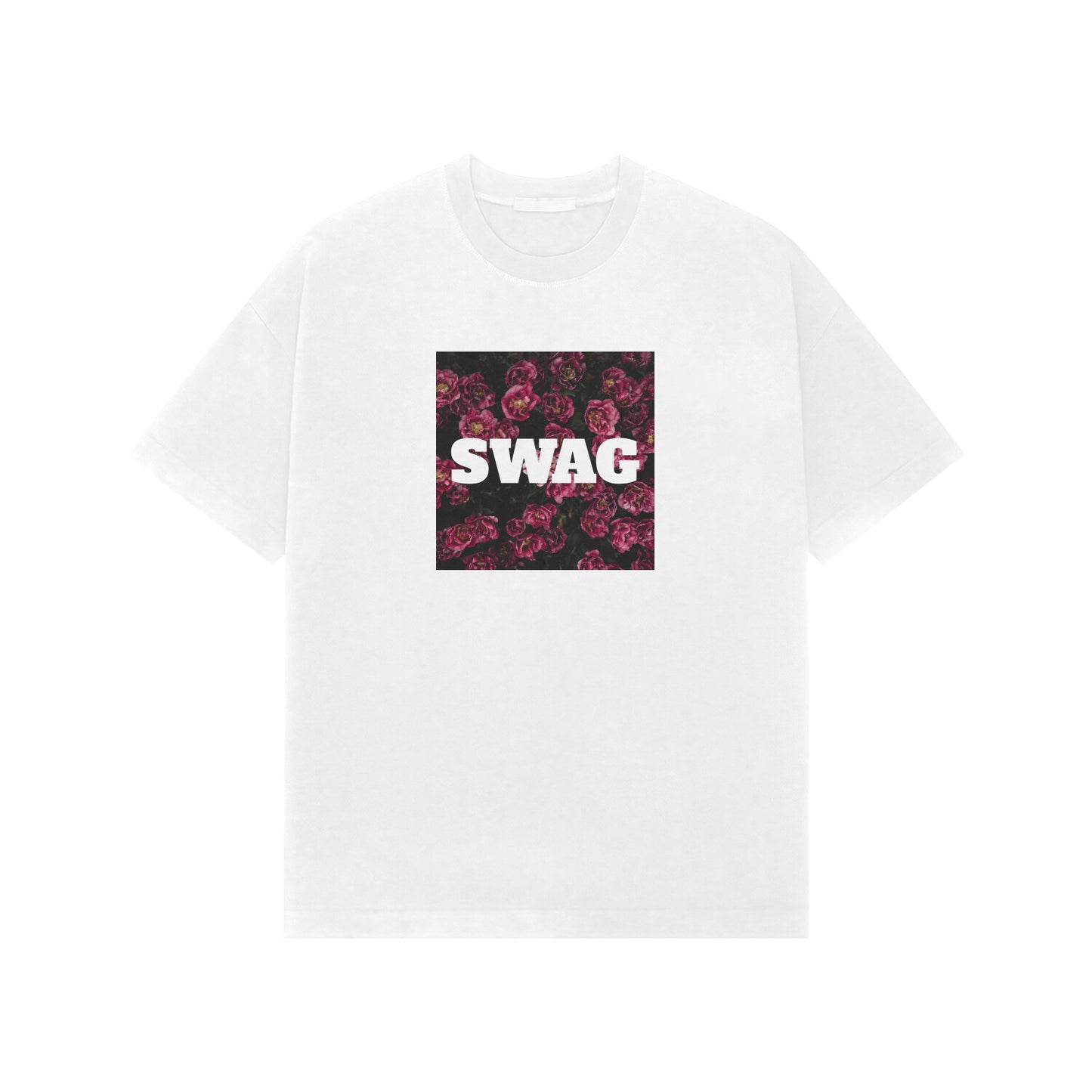 Swag Premium Oversized tshirt-White-Snapper Choice
