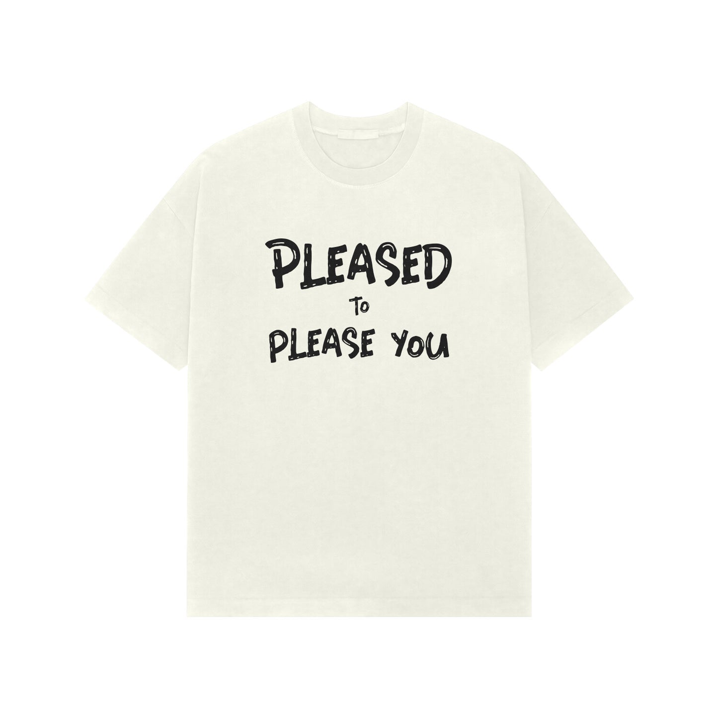 Pleased to please you Premium Oversized tshirt-Ivory-Snapper Choice