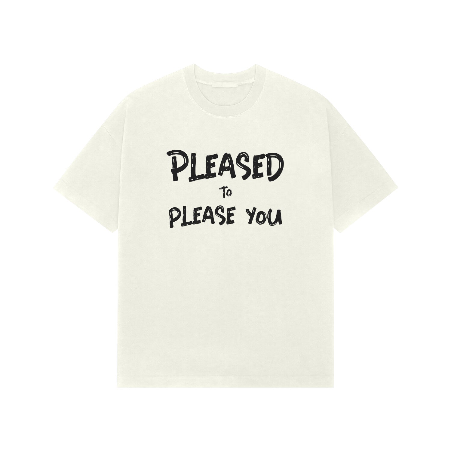 Pleased to please you Premium Oversized tshirt-Ivory-Snapper Choice
