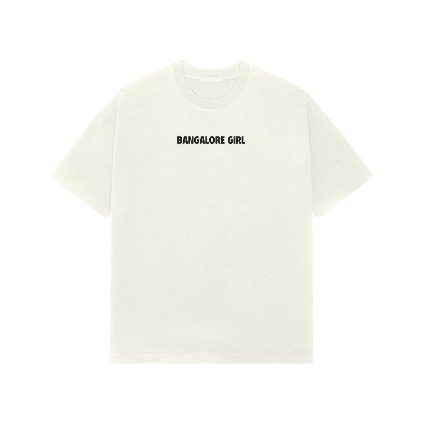 Bangalore Girl Premium Oversized Tshirt-Ivory-Snapper Choice