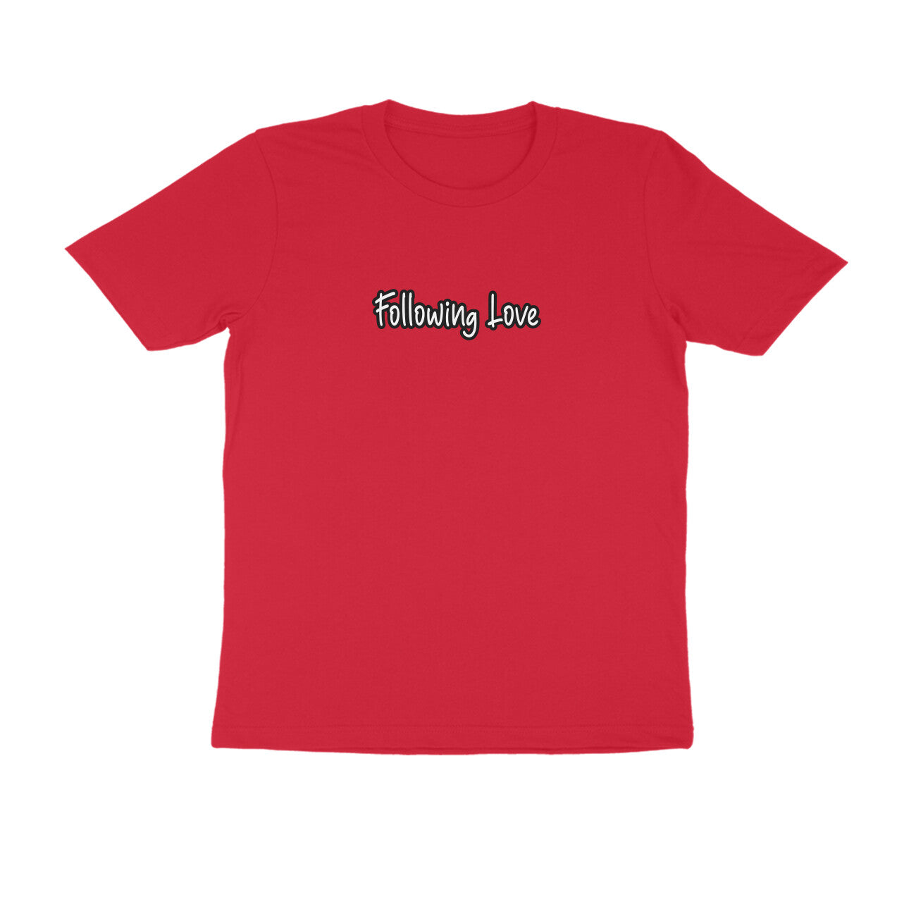 Following Love Men's t-shirt-Red-Snapper Choice