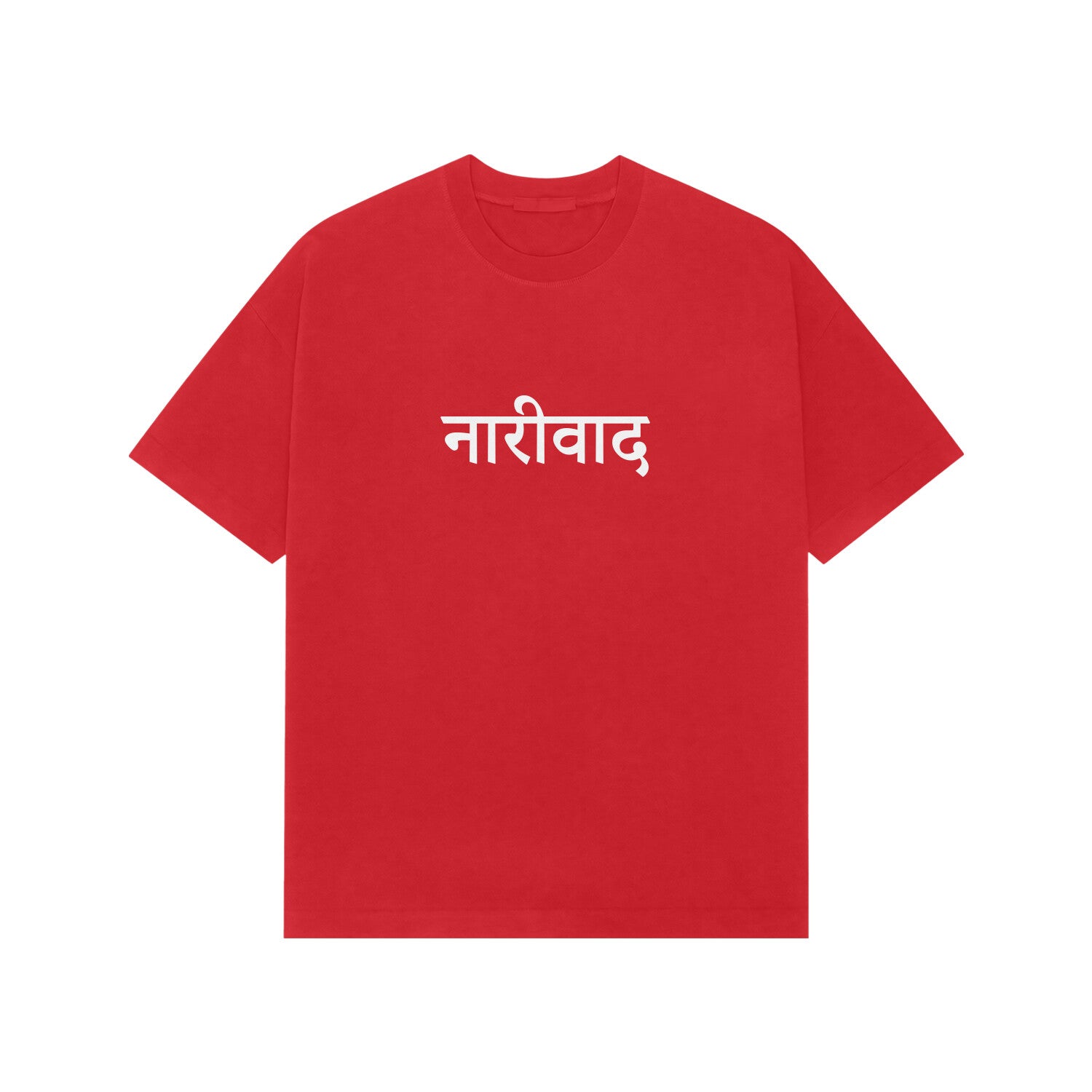 Nariwad Premium Oversized Tshirt-Red-Snapper Choice