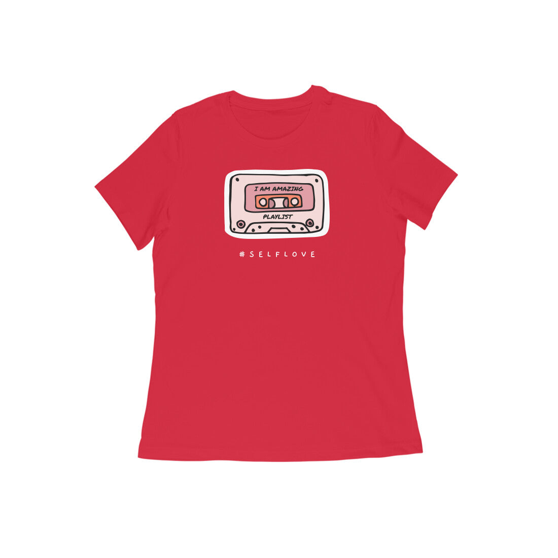 I am amazing women tshirt-Red-Snapper Choice