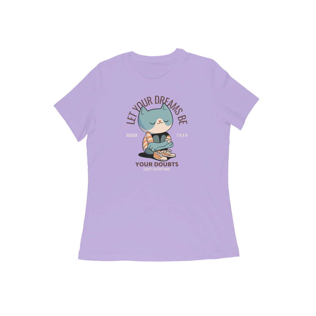 Dreams women's t-shirt-Iris Lavender-Snapper Choice