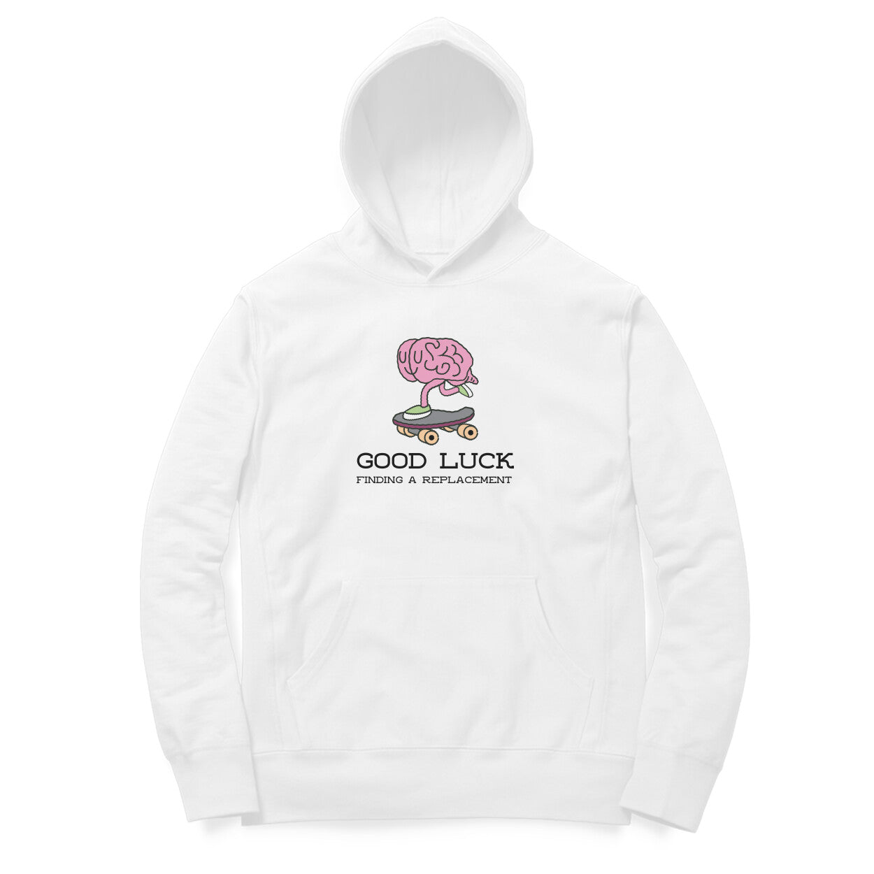 Good Luck Hoodie-White-Snapper Choice