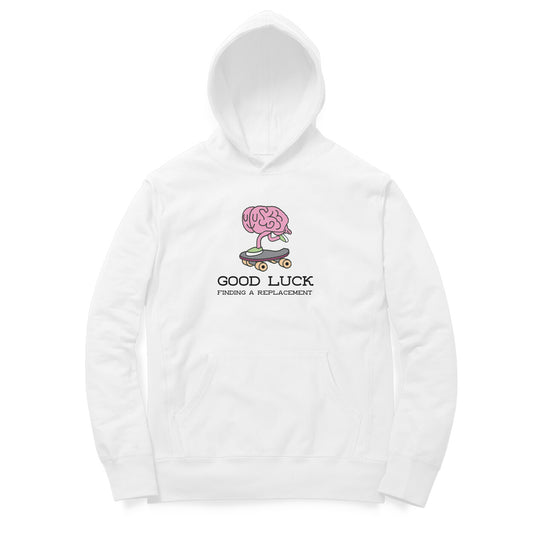 Good Luck Hoodie-White-Snapper Choice
