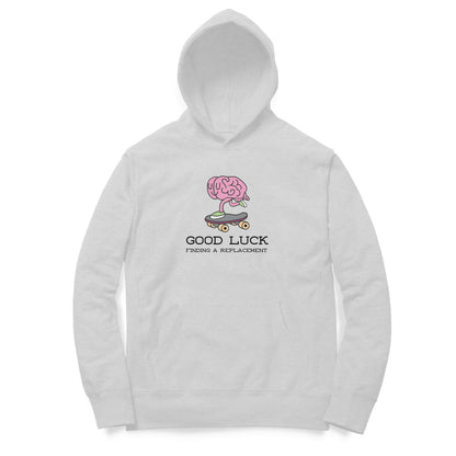 Good Luck Hoodie-Melange Grey-Snapper Choice