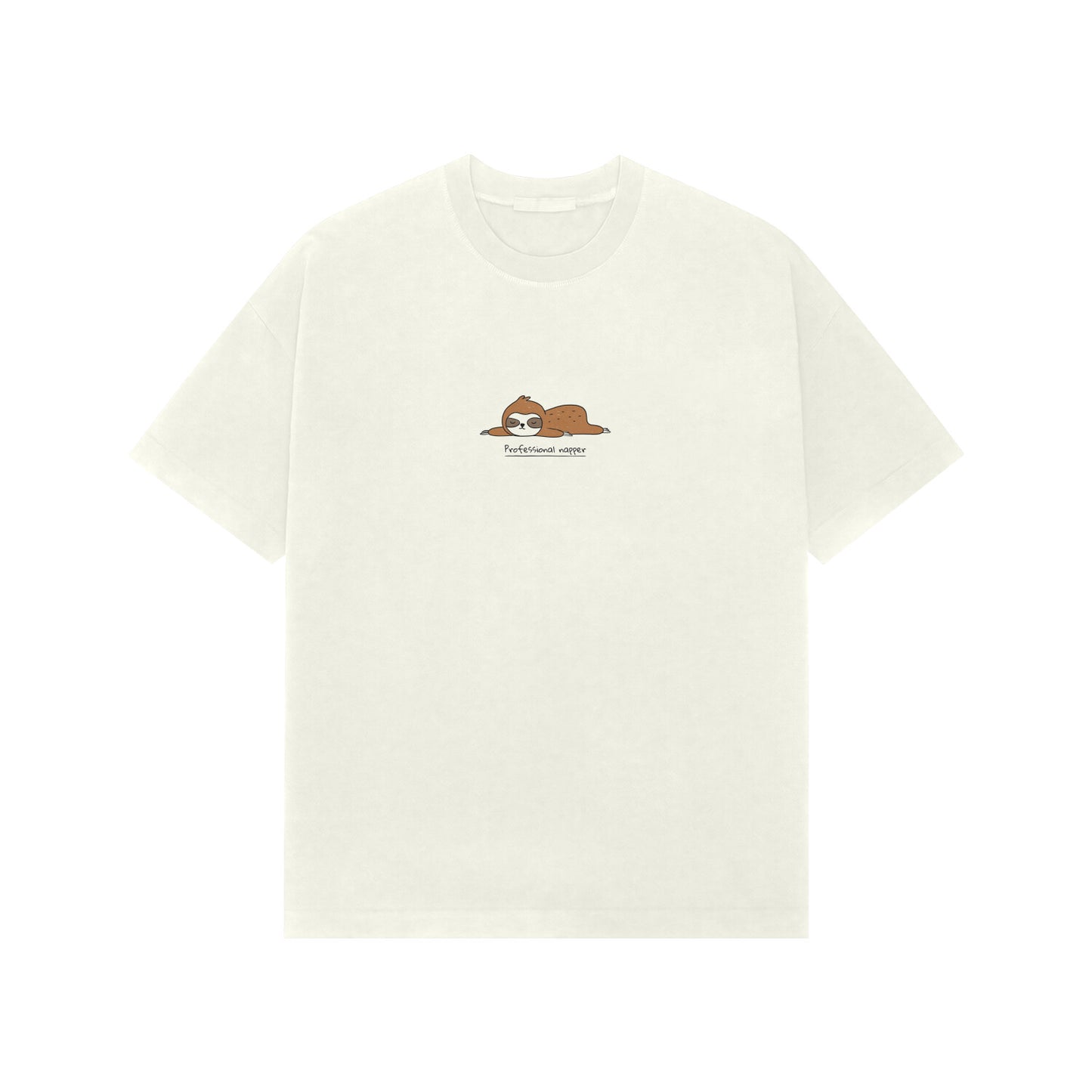 Professional Napper Premium Oversized tshirt-Ivory-Snapper Choice
