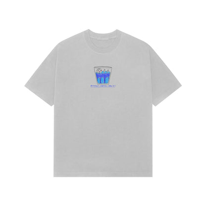 Another chaotic day Premium Oversized tshirt-Ash Grey-Snapper Choice
