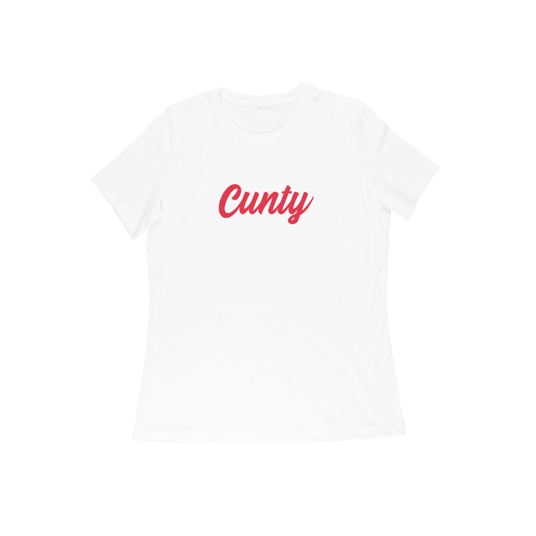 Cunty women t-shirt-White-Snapper Choice