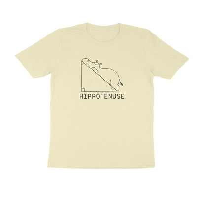Hippotenuse Men's t-shirt-Almond-Snapper Choice