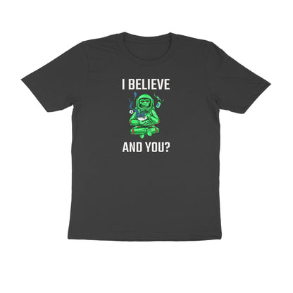 I Believe and you men's t-shirt-Black-Snapper Choice