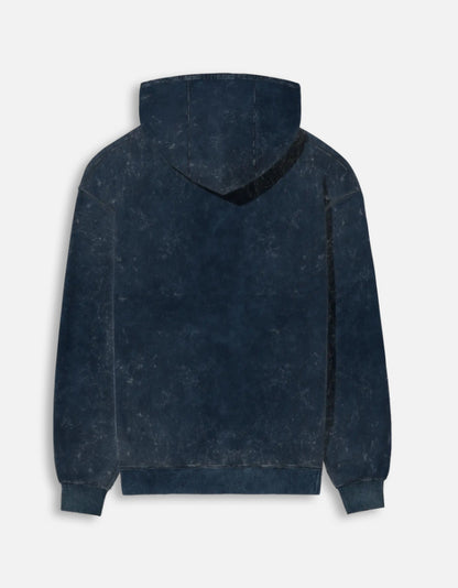I did Nothing I just Got Lucky Acid Washed Hoodie-Snapper Choice