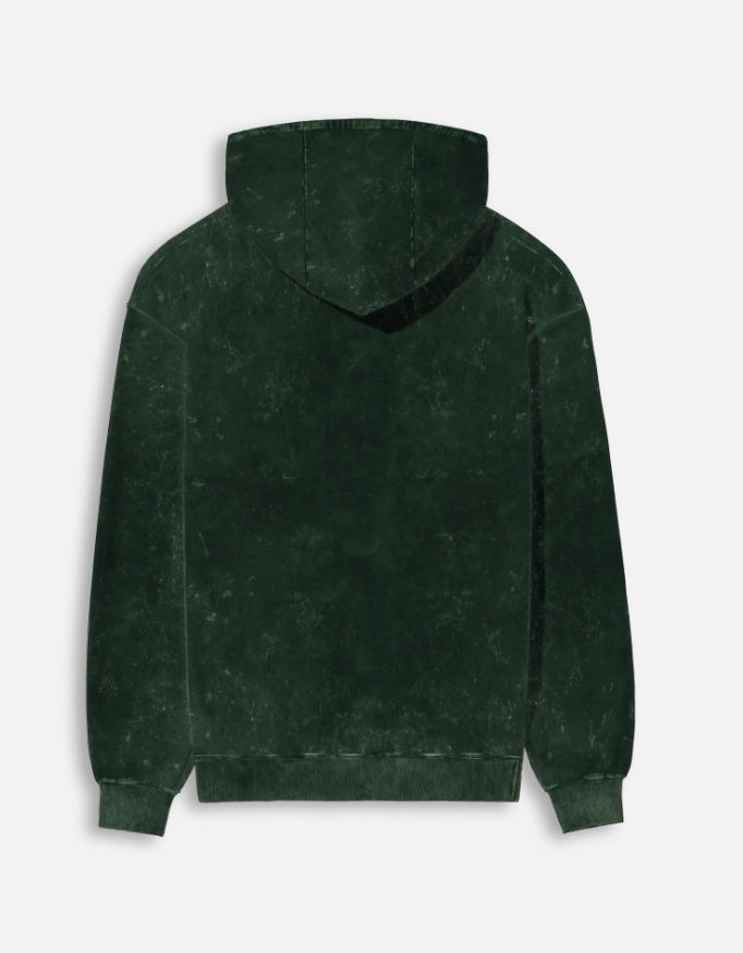 I did Nothing I just Got Lucky Acid Washed Hoodie-Snapper Choice