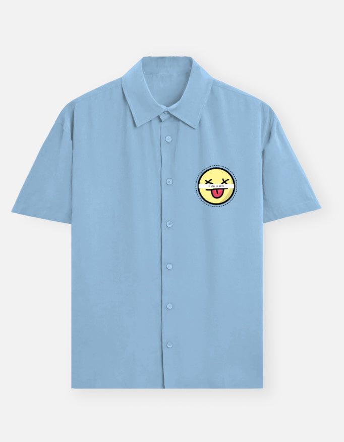 I Will Be Okay Unisex Oversized Shirt-Baby Blue-Snapper Choice