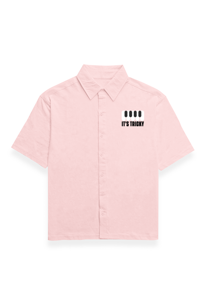 It's Tricky Oversized shirt-Snapper Choice