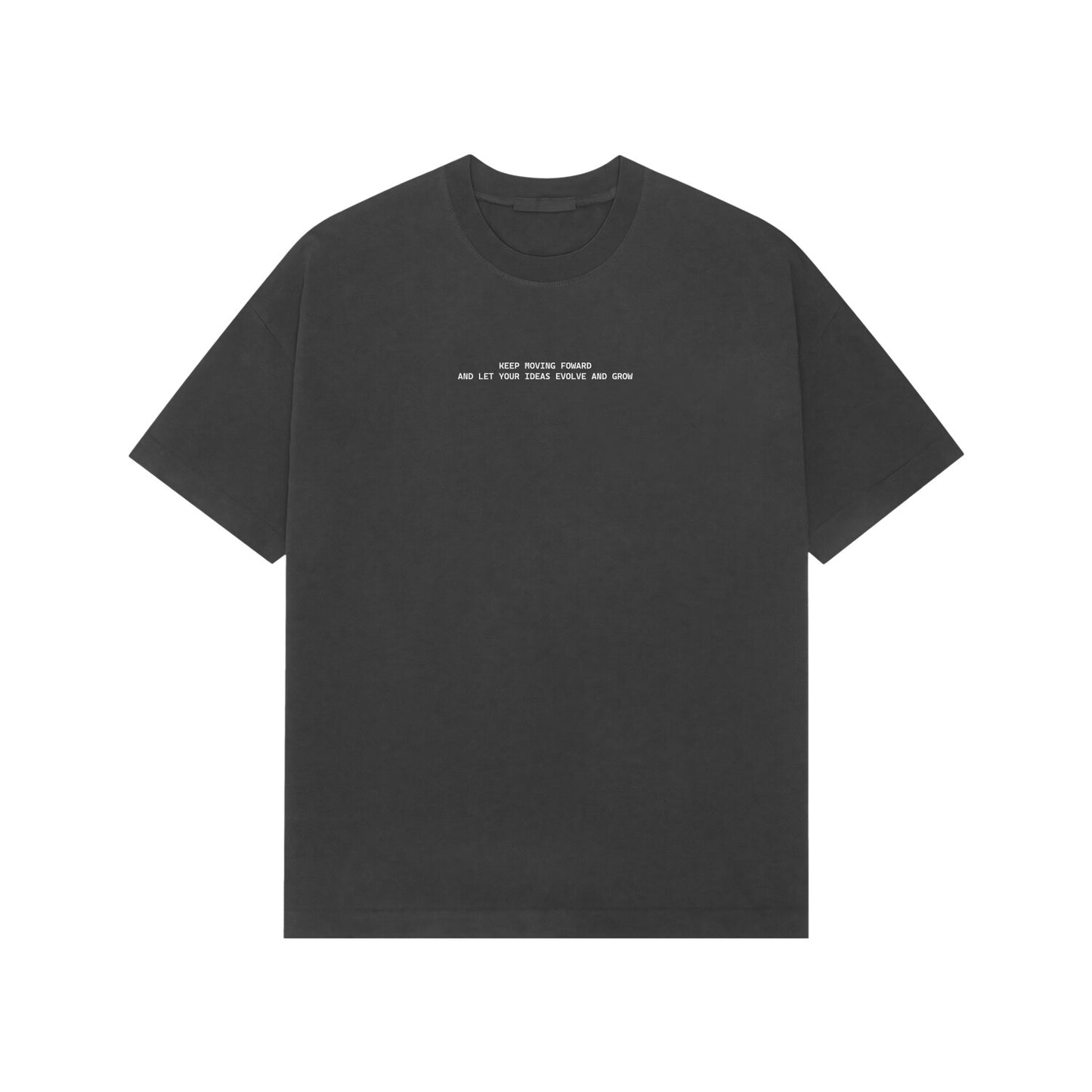 Keep Moving Forward Premium Oversized tshirt-Black-Snapper Choice