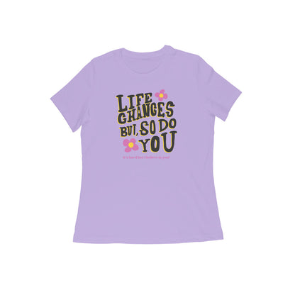 Life Women's T-Shirt-Iris Lavender-Snapper Choice