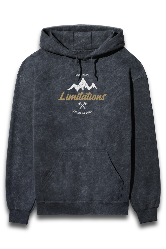 Limitations Acid wash Hoodie-S-Snapper Choice