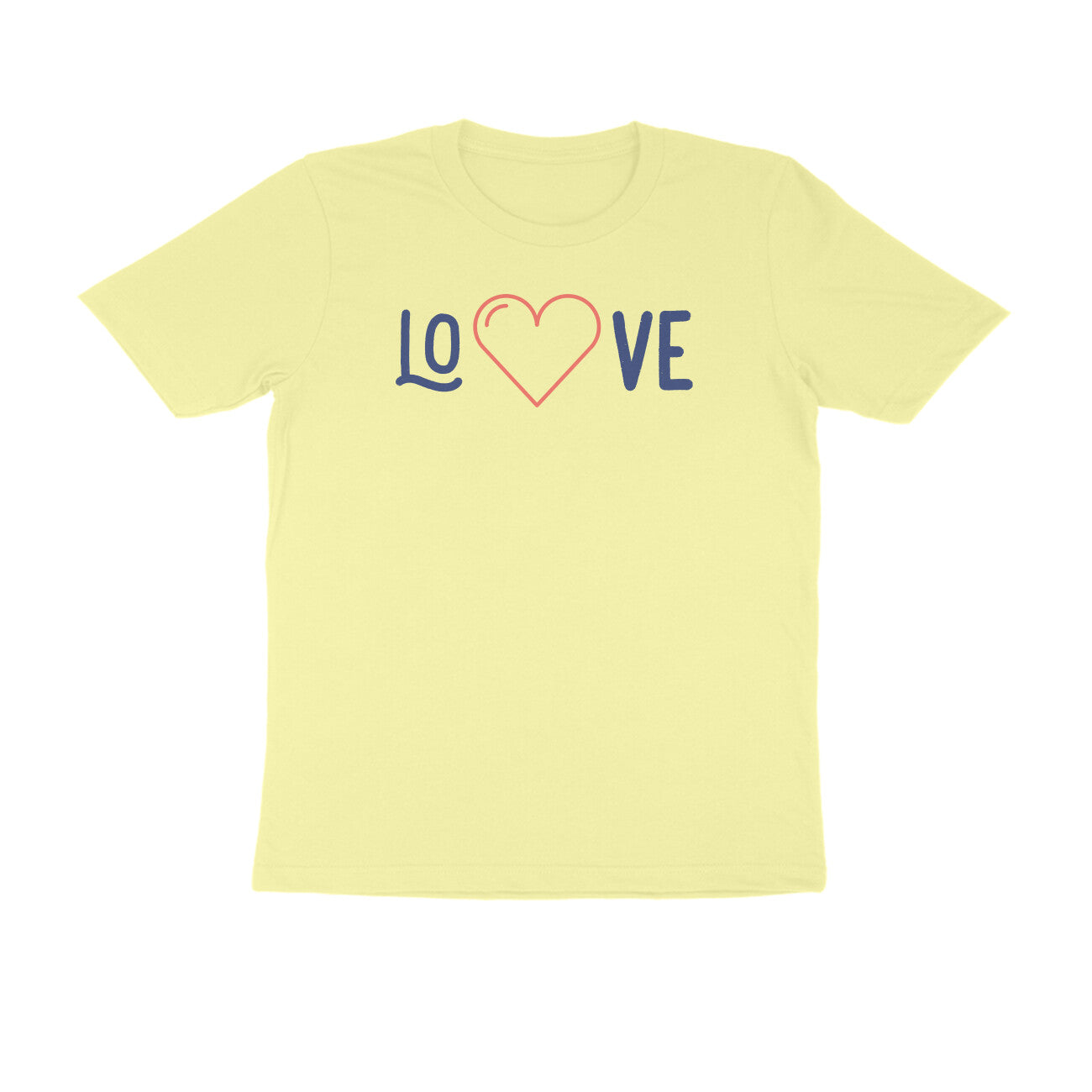 Love Valentine Edition Men's tshirt-Butter Yellow-Snapper Choice