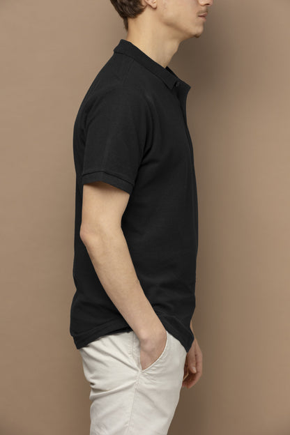 Polo T-Shirt - Black - Snapper Choice