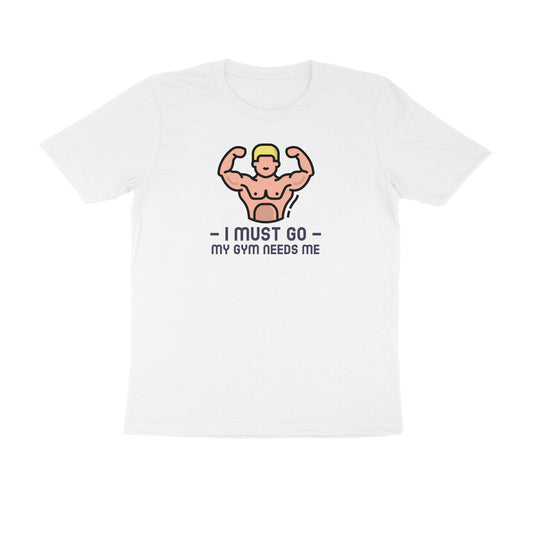 My Gym need me Men's tshirt-White-Snapper Choice