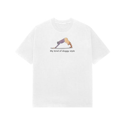 my kind of doggy style premium oversized t-shirt-White-Snapper Choice