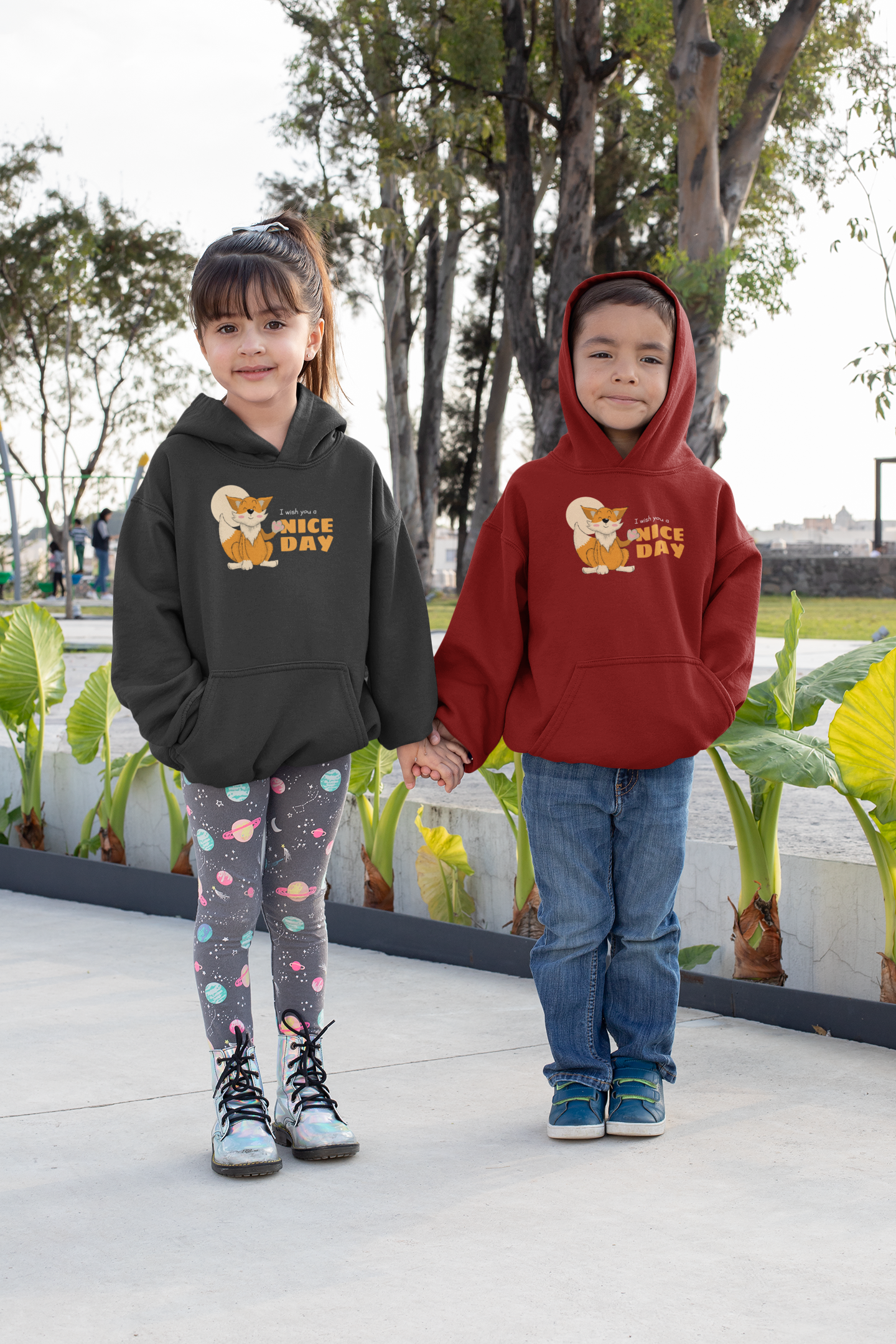Nice day Kids Hoodie-Snapper Choice