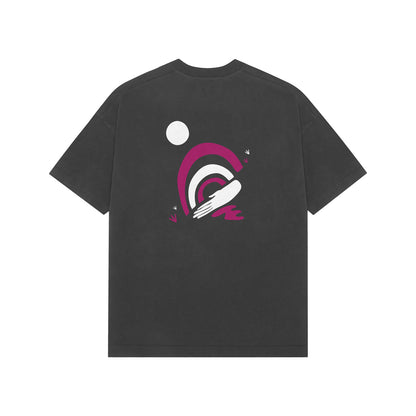 no heart no art premium oversized tshirt-Snapper Choice