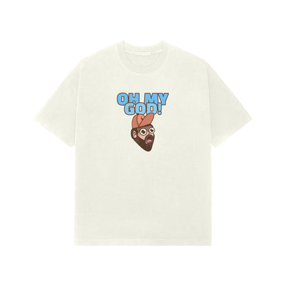 Oh my God premium Oversized tshirt-Ivory-Snapper Choice