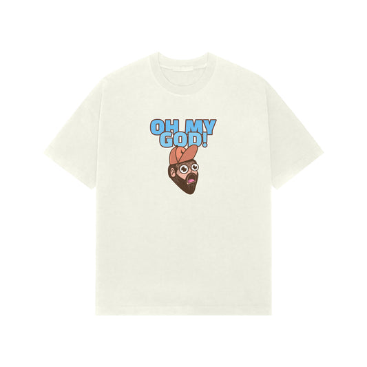 Oh my God premium Oversized tshirt-Ivory-Snapper Choice