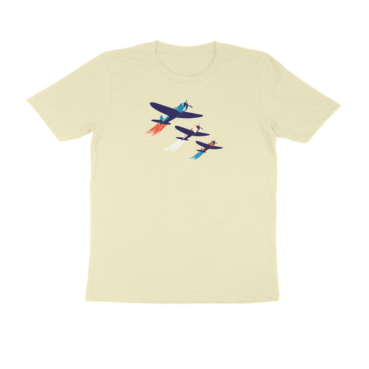 Planes men's t-shirt-Almond-Snapper Choice