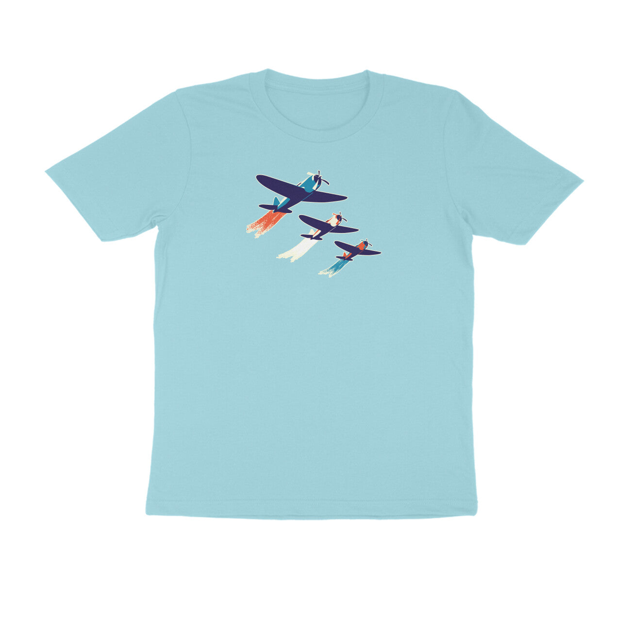 Planes men's t-shirt-Surf Blue-Snapper Choice