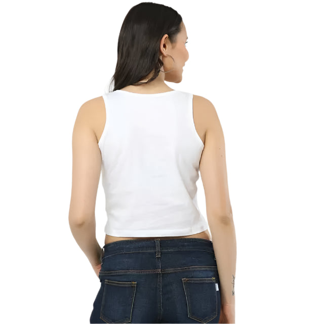 Stay feral crop tank tshirt-Snapper Choice