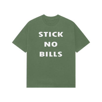 Stick no bills premium oversized t-shirt-Forest Green-Snapper Choice