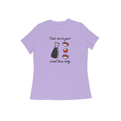 Sweet Love Women's tshirt-Iris Lavender-Snapper Choice