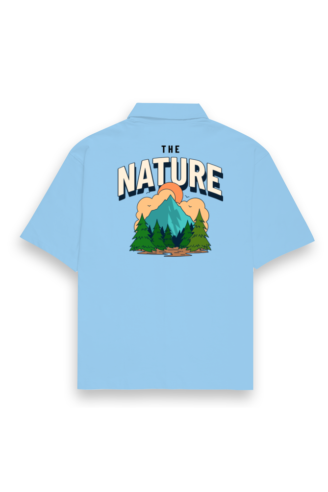 The Nature Oversized Shirt-Snapper Choice