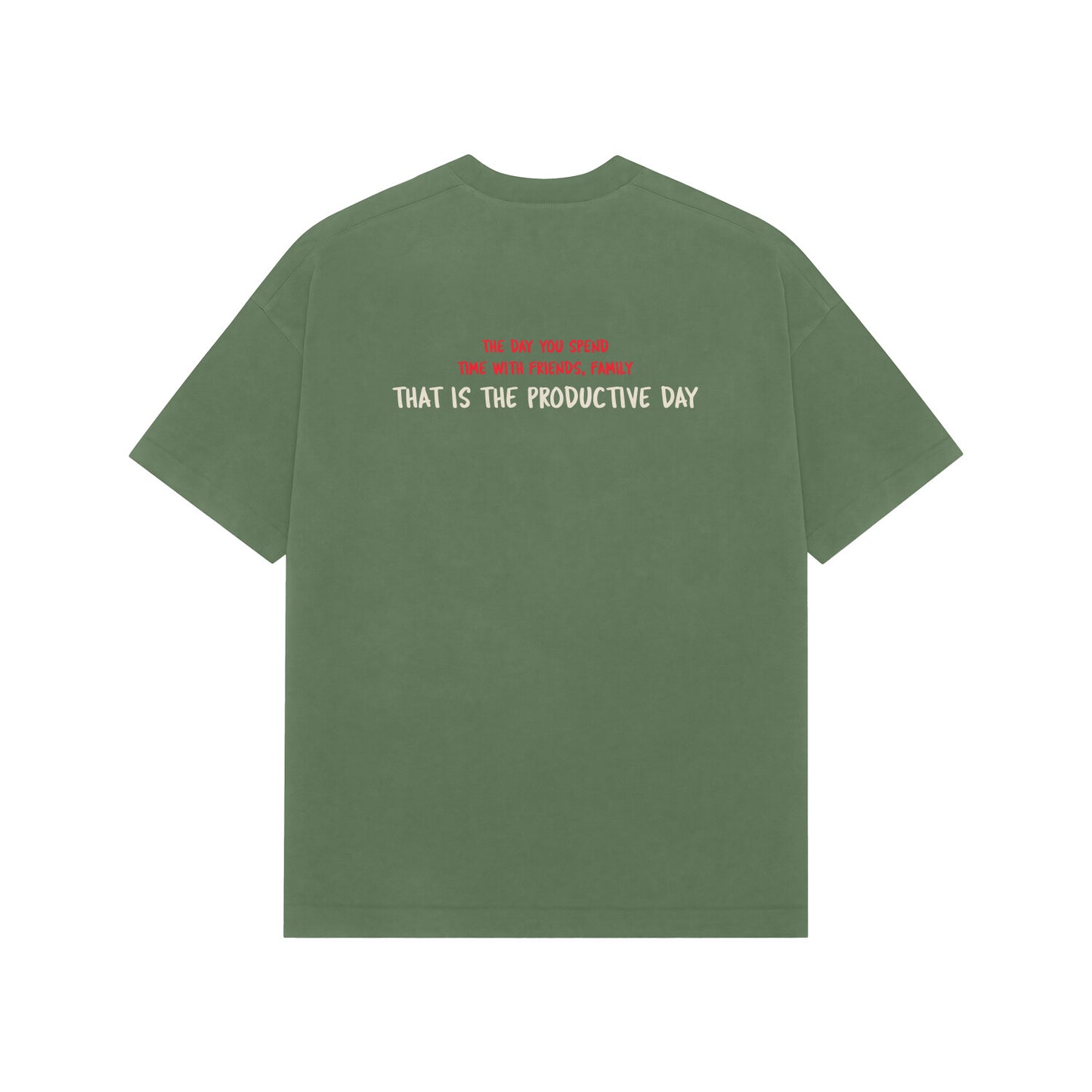 The Real Productivity Premium Oversized t-shirt-Snapper Choice