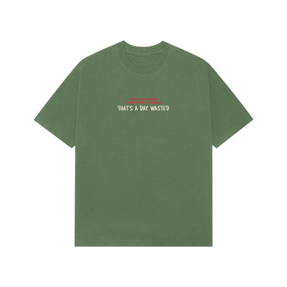 The Real Productivity Premium Oversized t-shirt-Forest Green-Snapper Choice