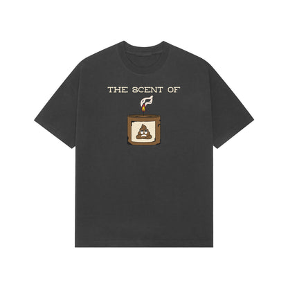 The scent Premium oversized tshirt-Black-Snapper Choice