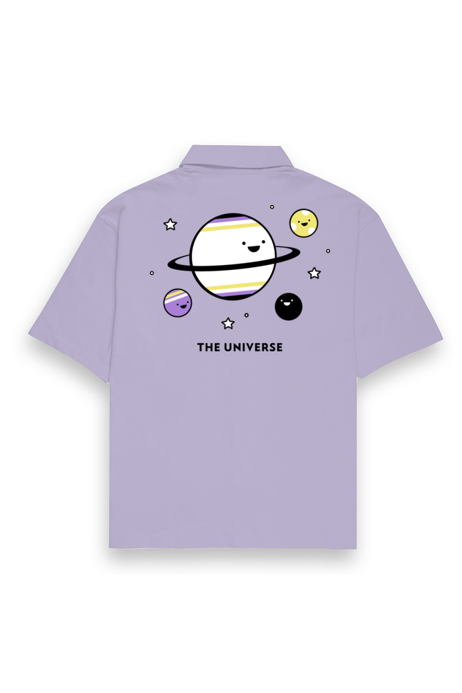 The Universe Oversized Shirt-Snapper Choice