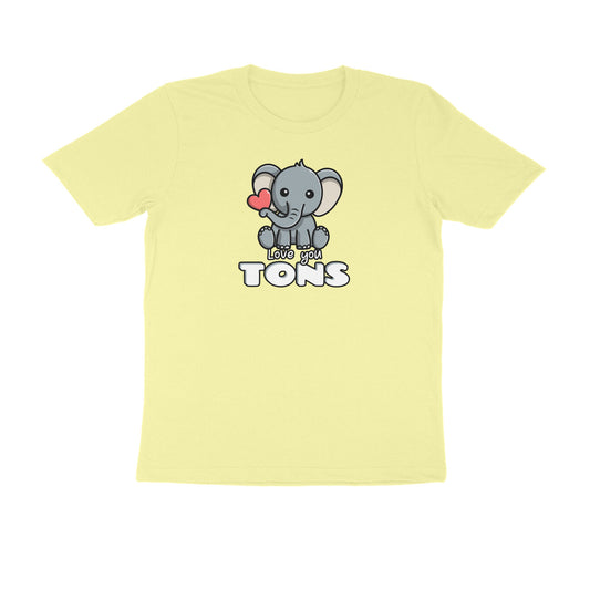 Tons of Love Men's TShirt-Butter Yellow-Snapper Choice