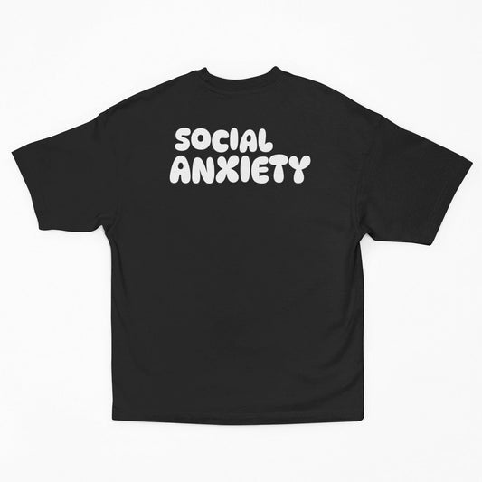 Too Sober & Social Anxiety Oversized t-shirt-Snapper Choice