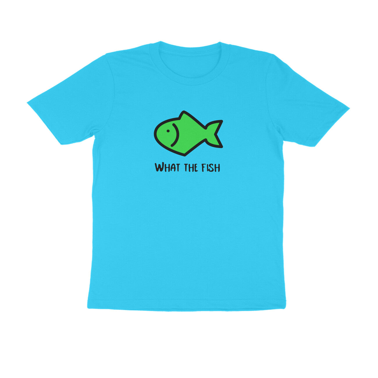 What the Fish Men's t-shirt-Sky Blue-Snapper Choice