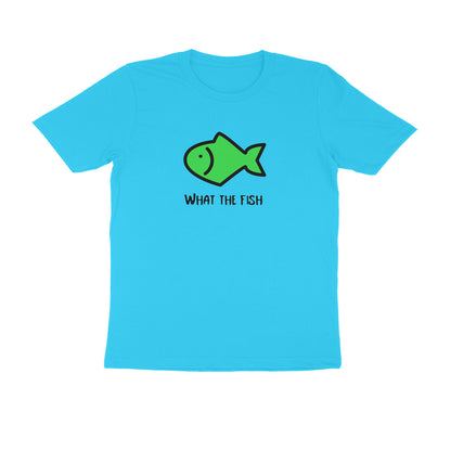 What the Fish Men's t-shirt-Sky Blue-Snapper Choice