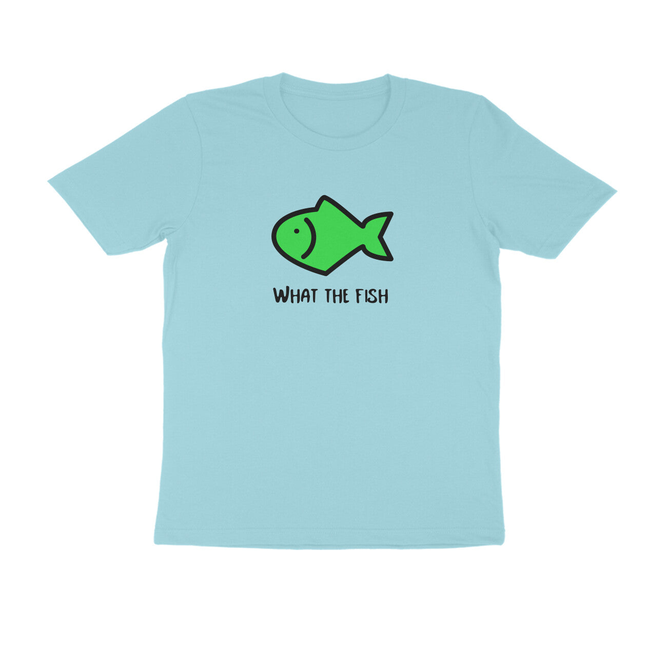 What the Fish Men's t-shirt-Surf Blue-Snapper Choice