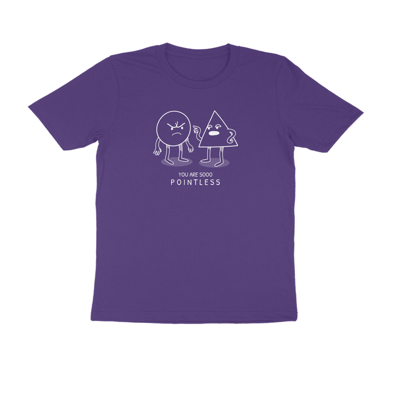You Are So Pointless Men's t-shirt-Purple-Snapper Choice